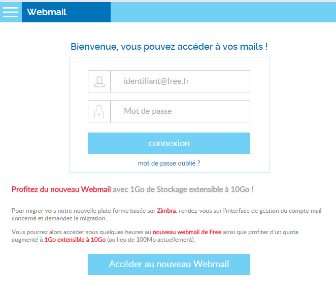 Webmail Free Zimbra Webmail Free.fr Connexion