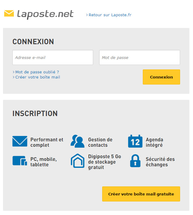 Laposte Mail